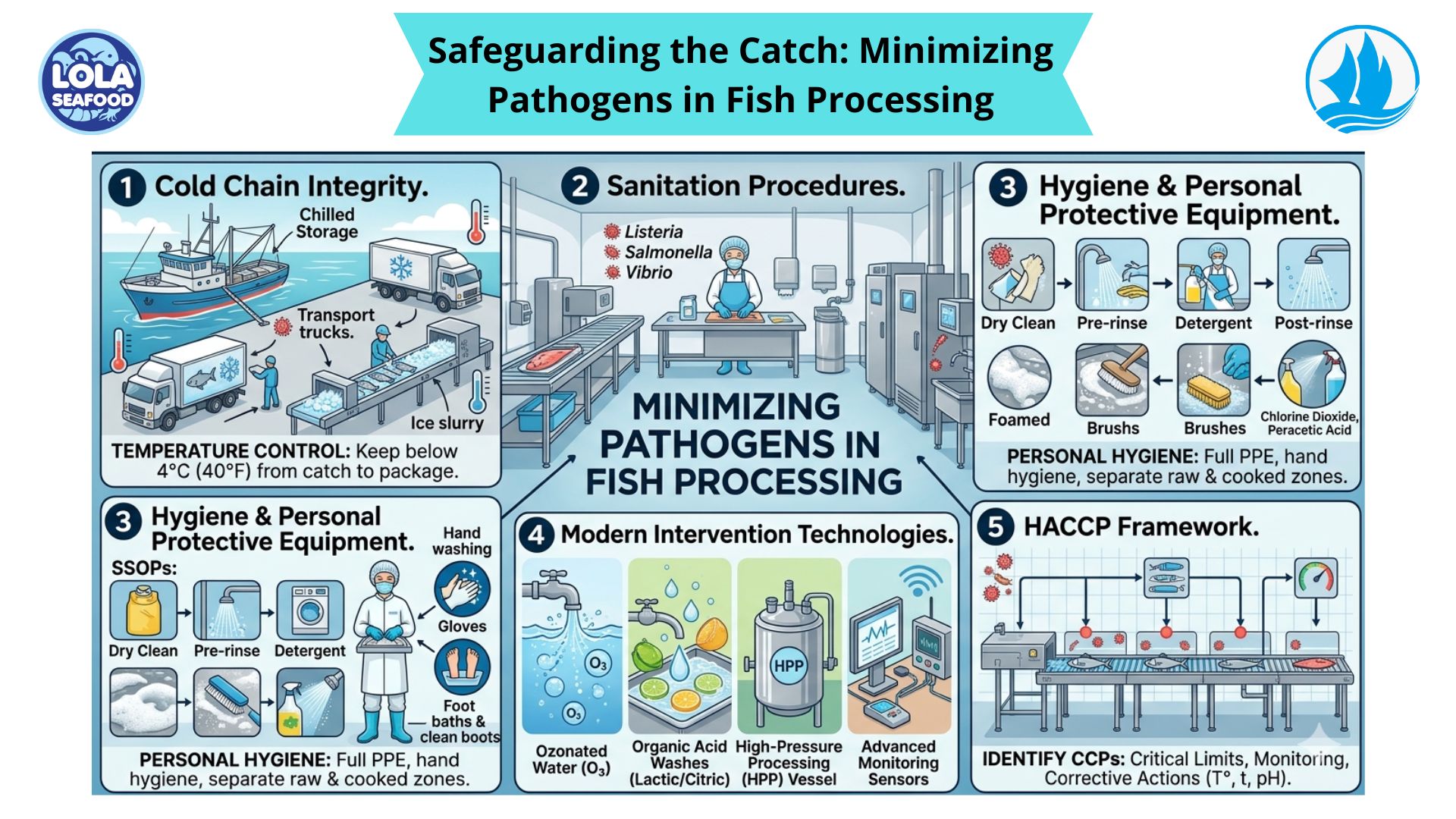 Safeguarding the Catch: Minimizing Pathogens in Fish Processing
